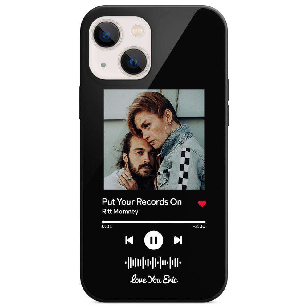 personalized scannable code phone case
