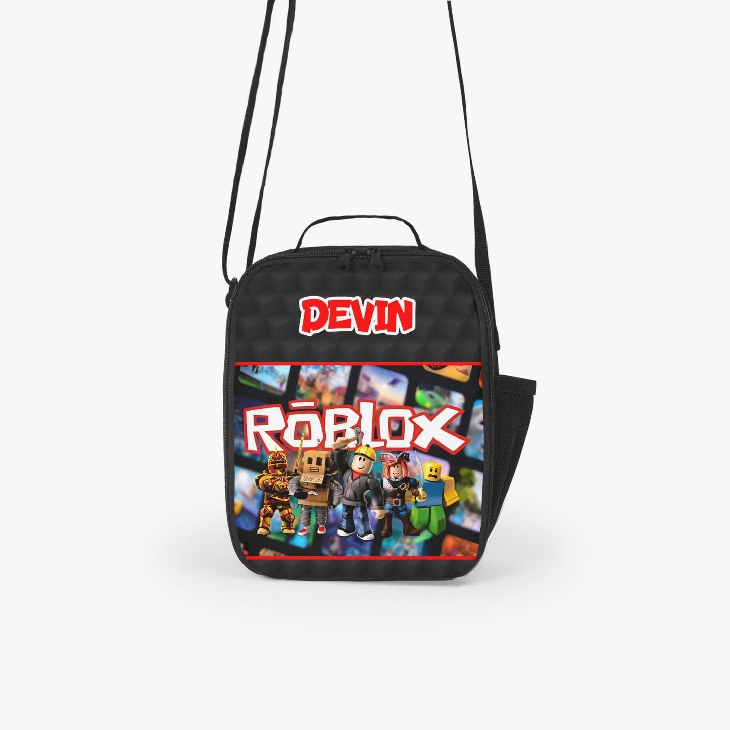 Personalized Custom Robot Blox Lunch Box Bag