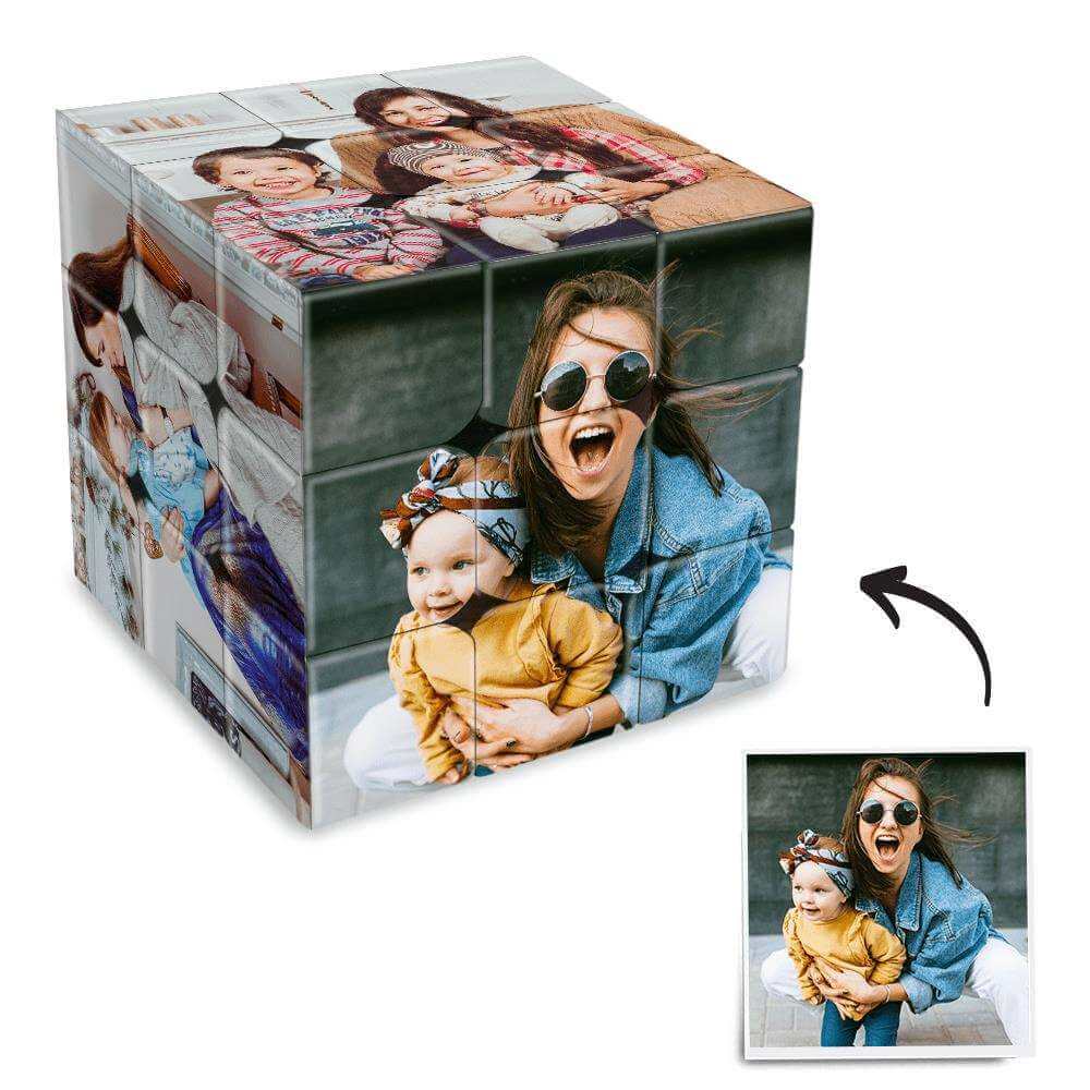 Customized Multi Photo Rubik's Cube Gift