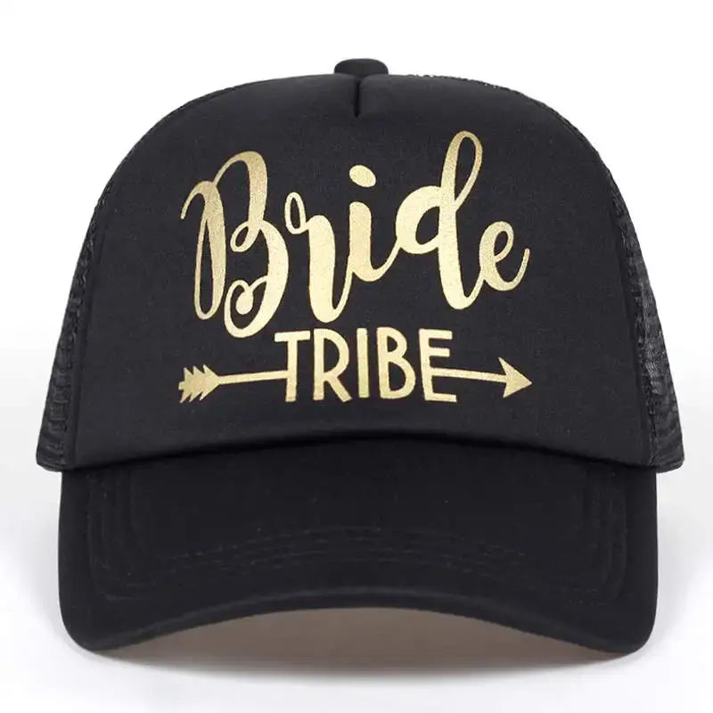 Bride Tribe Bachelorette Snapback Trucker Hat Cap Team Bride