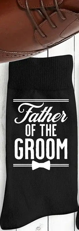 Father of the Bride Groom to be Best Man Groomsman Wedding Socks