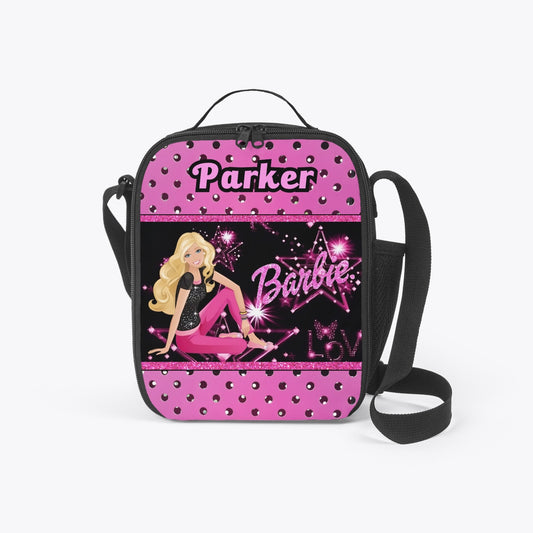 Personalized Custom Doll Lunch Box Bag *See Listing for Matching Tumbler*