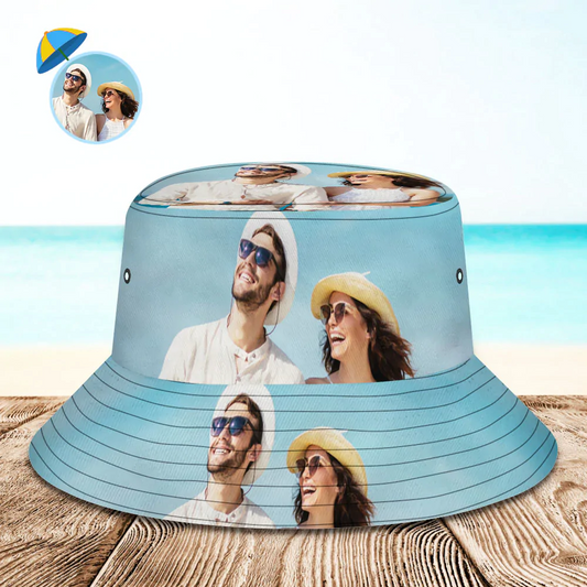 Personalized Custom Unisex All Over Print Bucket Hat with Text