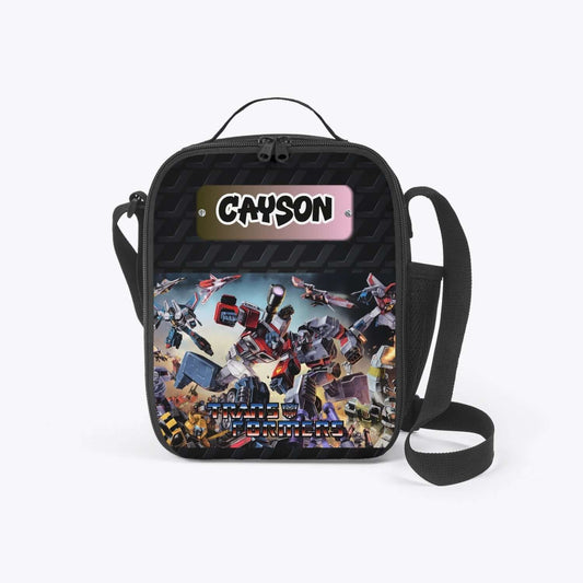 Personalized Custom Transformers Lunch Box Bag *See Listing for Matching Tumbler*