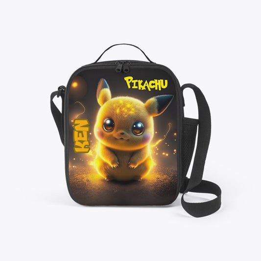 Personalized Custom Pokemon Pikachu Lunch Box Bag *See Listing for Matching Tumbler*