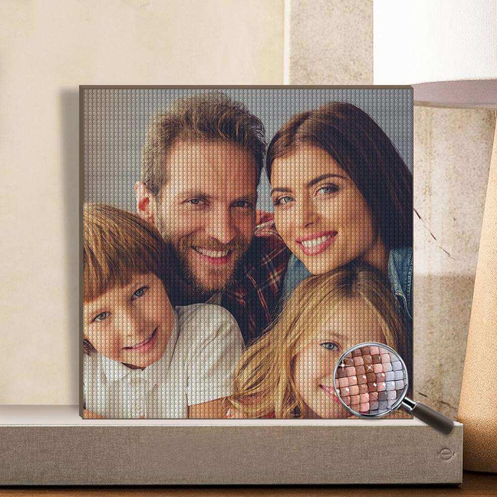Custom Photo 5D Diamond Painting Without Frame - 7 Colors