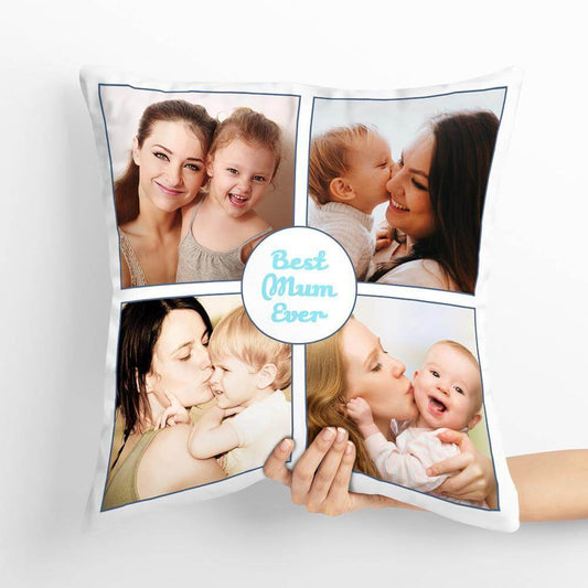 Custom Collage Photo Pillow Personalized Cushion Pillowcase with Picture