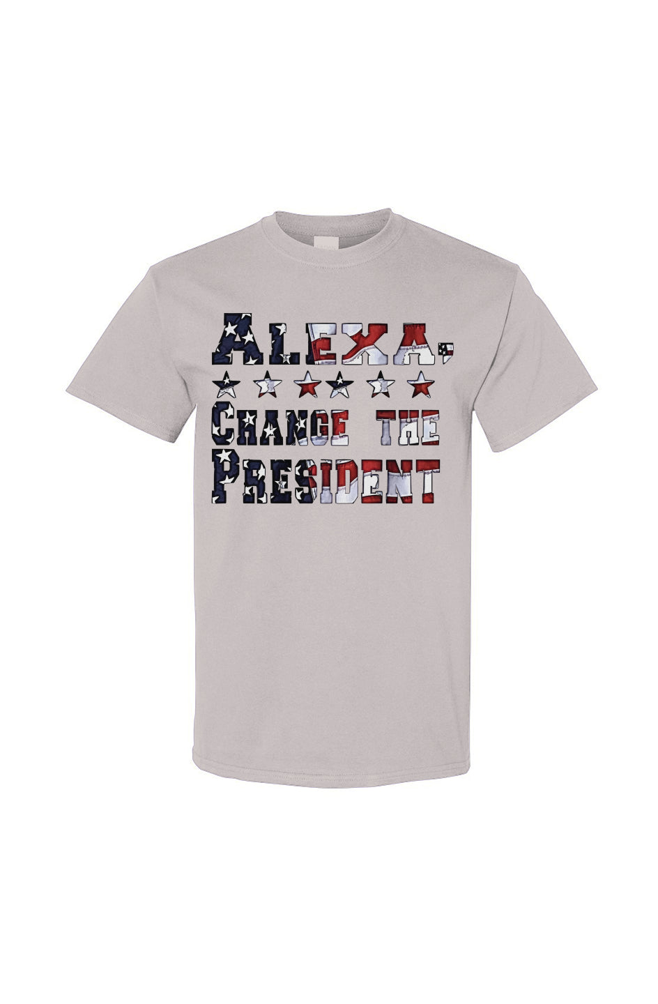 Unisex Alexa Change the President Political Graphic T Shirt