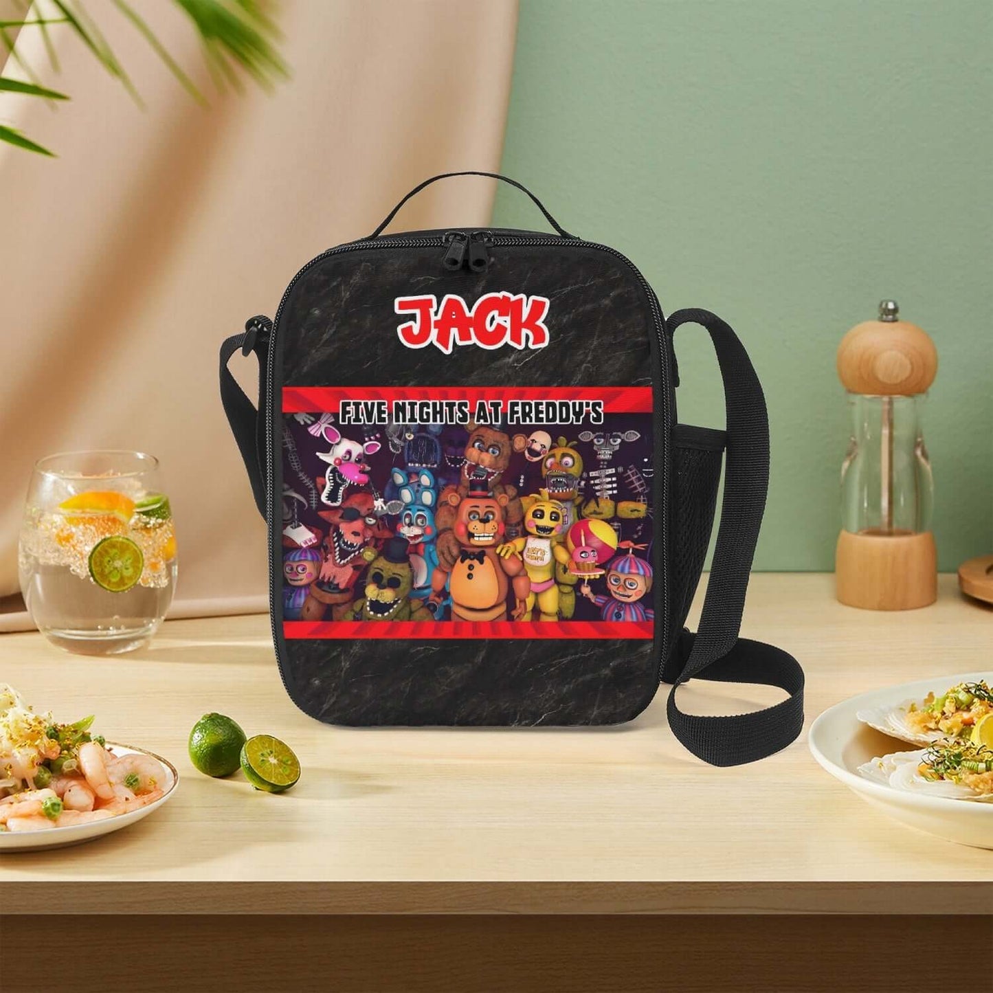 Personalized Five Nights at Freddy's Lunch Box