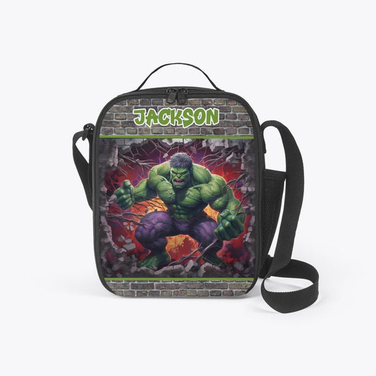 Personalized Custom The Hulk Superhero Lunch Box Bag *See Listing for Matching Tumbler*