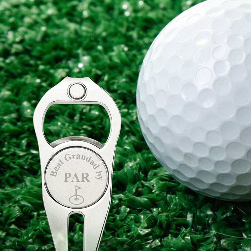 Custom Golf Ball Markers Flag Bottle Opener Golf Fork Ball Marker Gifts for Golf Lover
