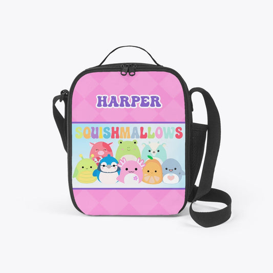 Personalized Custom Squishmallow Lunch Box Bag *See Listing for Matching Tumbler*