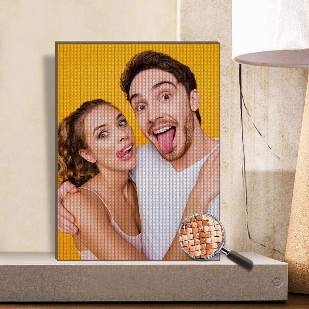 Custom Photo 5D Diamond Painting Without Frame - 7 Colors