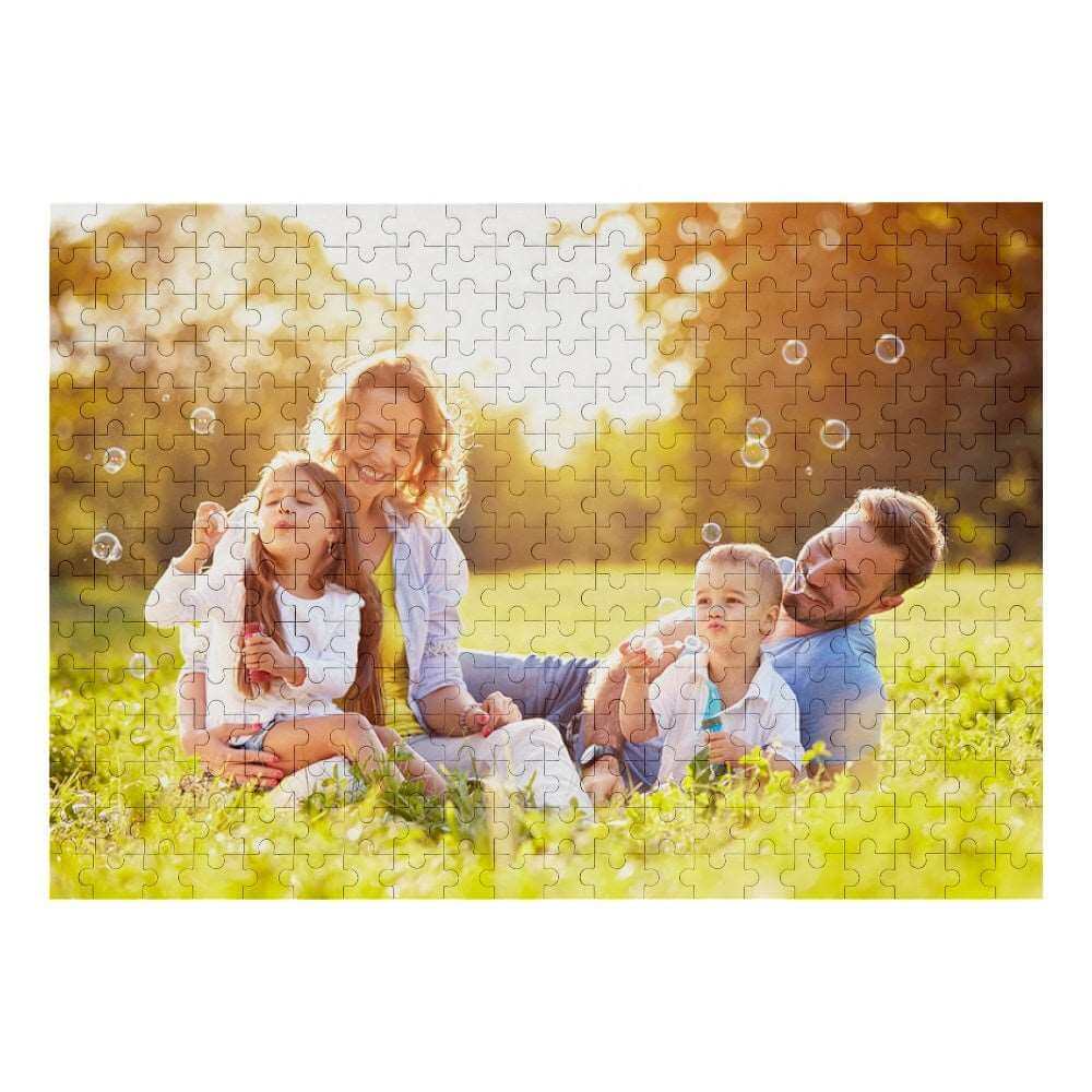 Custom Photo Wooden Jigsaw Puzzle - 5 Size