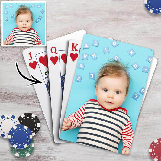 Personalized Poker Cards Custom Playing Cards with Photo