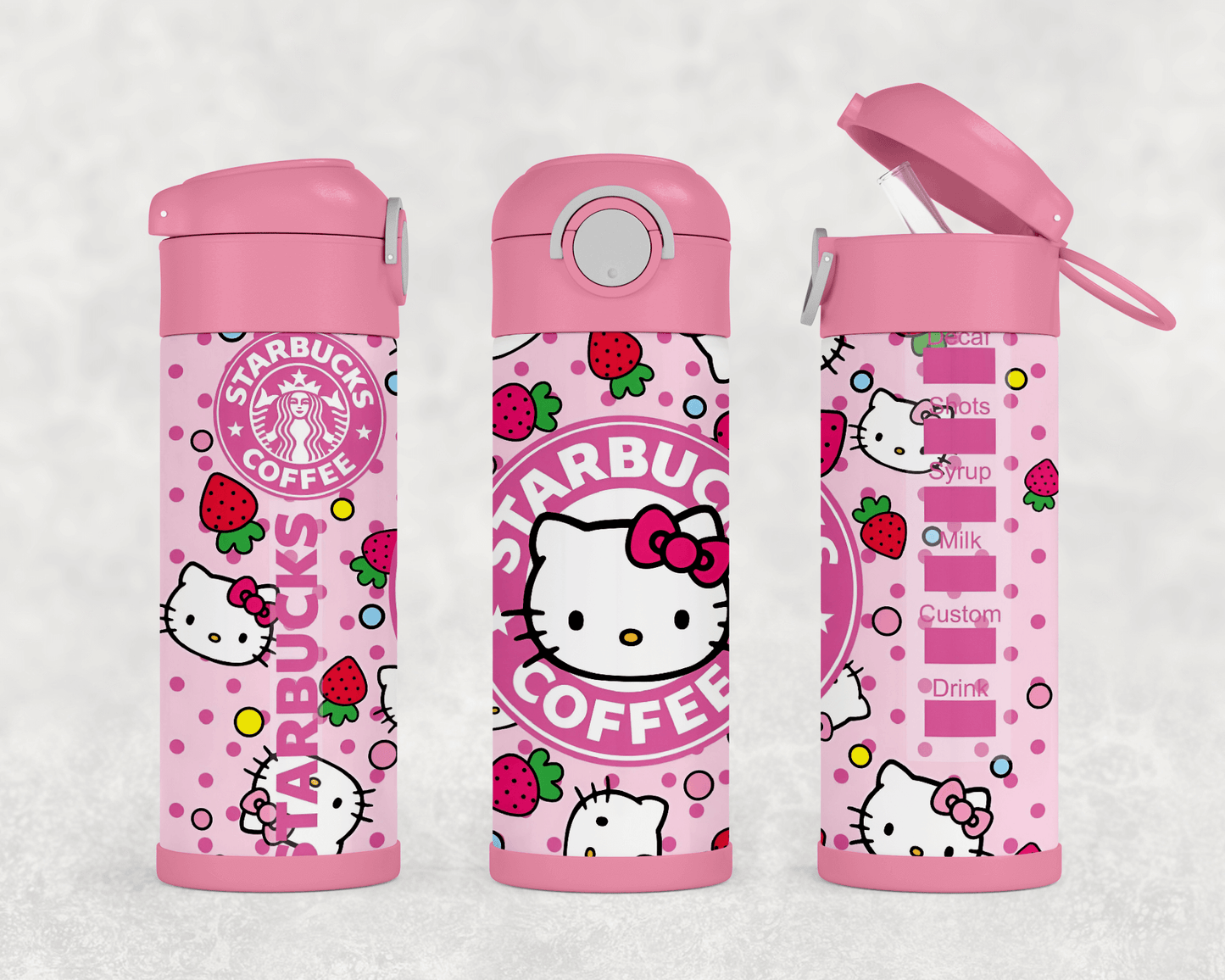 Personalized Hello Kitty 12oz Stainless Steel Tumbler