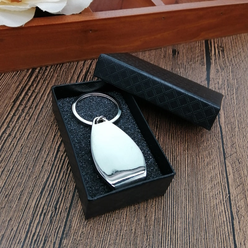 Personalized Engraved Keyring Bottle Opener Keychain
