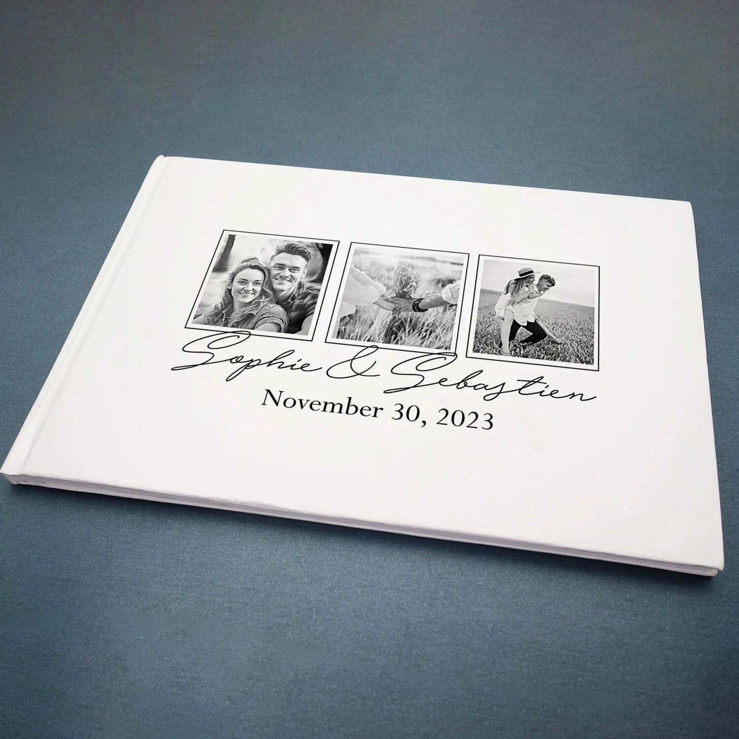 Custom Photo Guestbook Album for Wedding