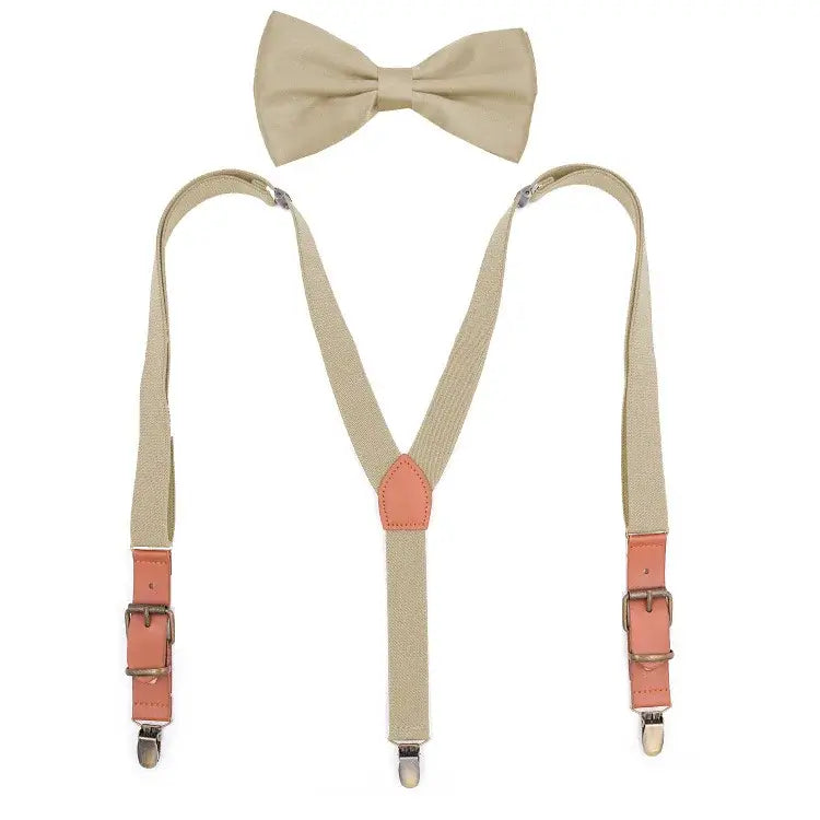 Men's Personalized Triple Clip Y-Strap Suspenders