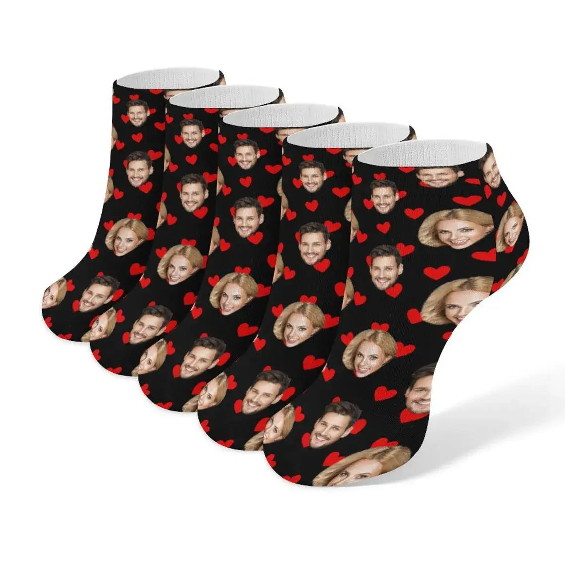 Custom Photo Face Ankle Socks