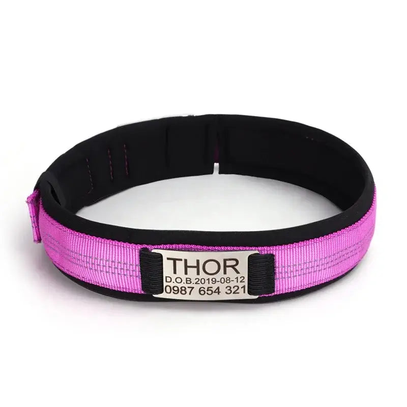 Personalized Premium Reflective Pet Collar 