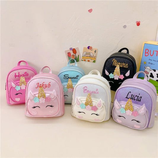 Personalized Embroidered Unicorn Backpack
