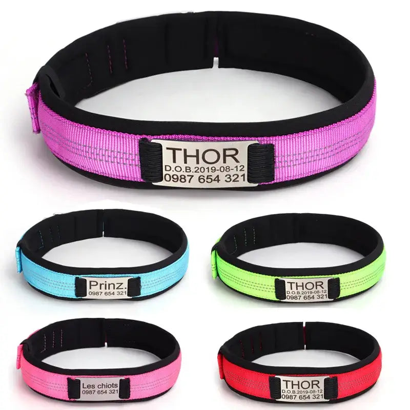 Personalized Premium Reflective Pet Collar 