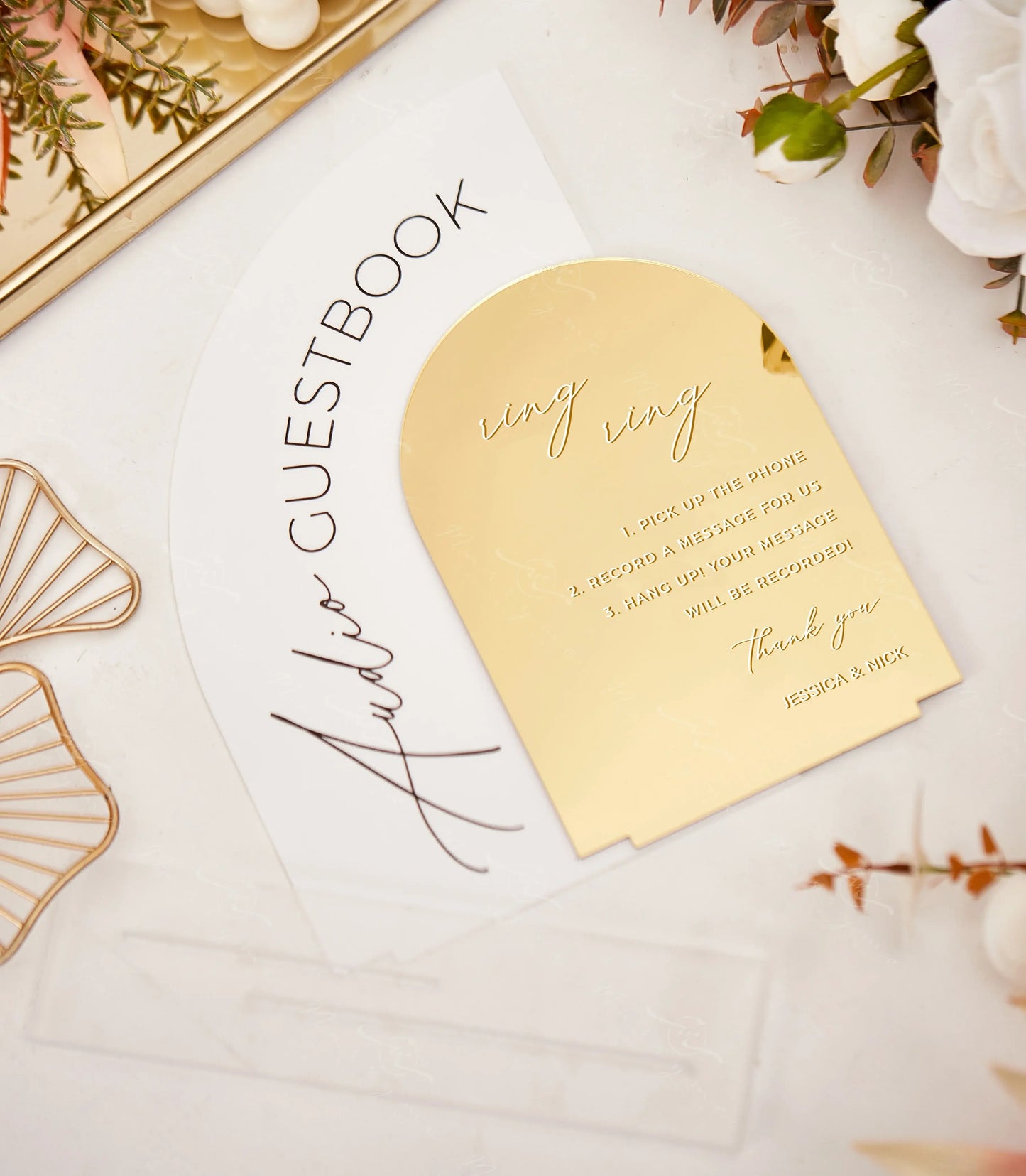 Wedding Audio Guestbook Sign