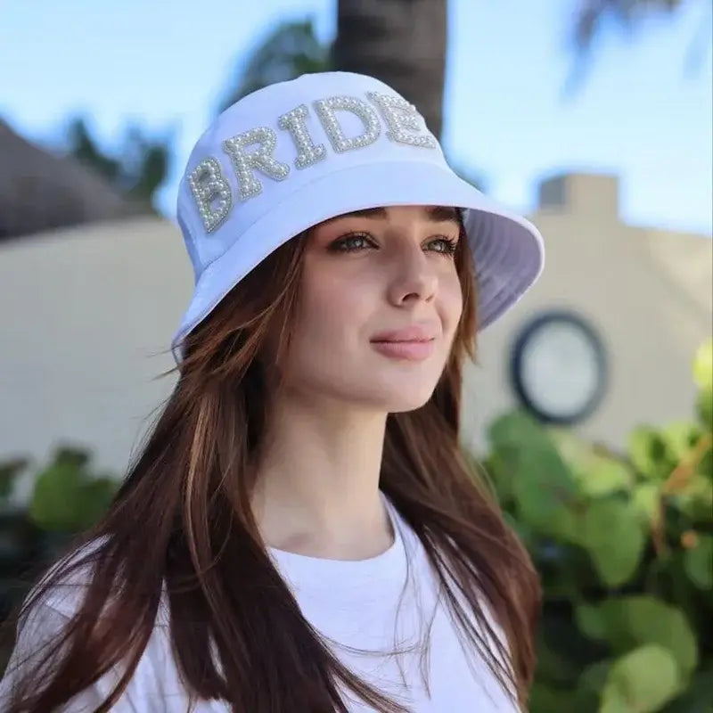 Bride Squad Bachelorette Beach Bucket Hats