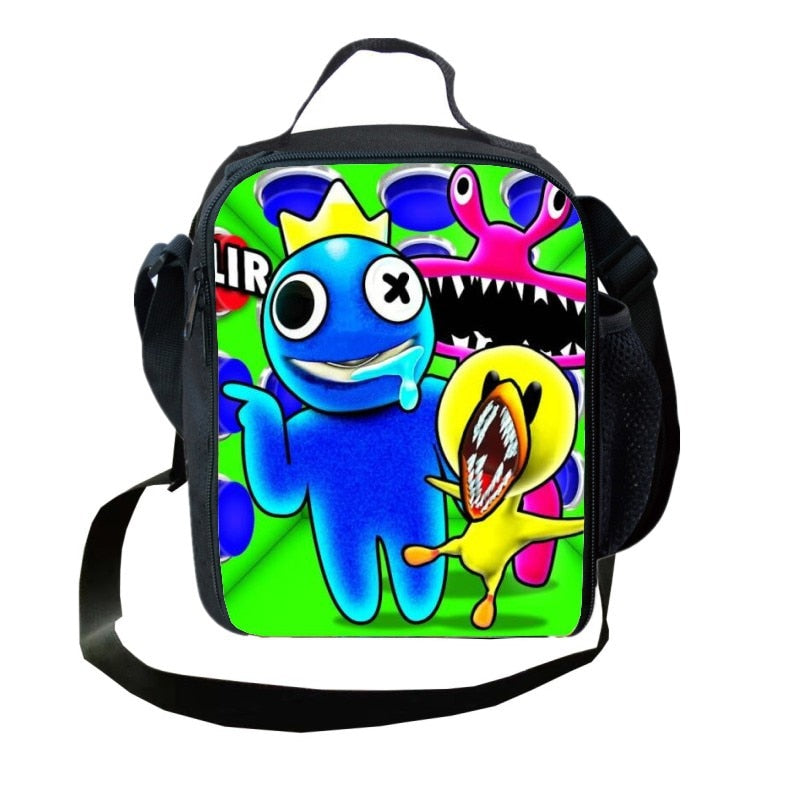 New Arrival Printed Rainbow Friends Lunch Bag