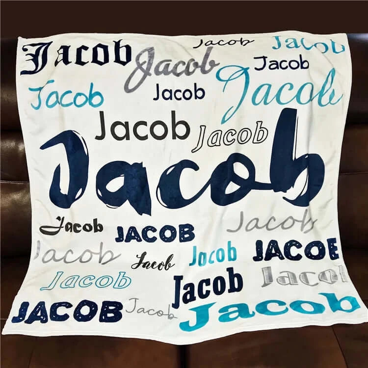 Personalized Name Baby Blanket - Several Designs