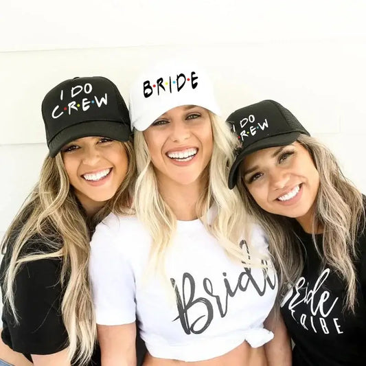 I Do Crew Bride To Be Bachelorette Hats