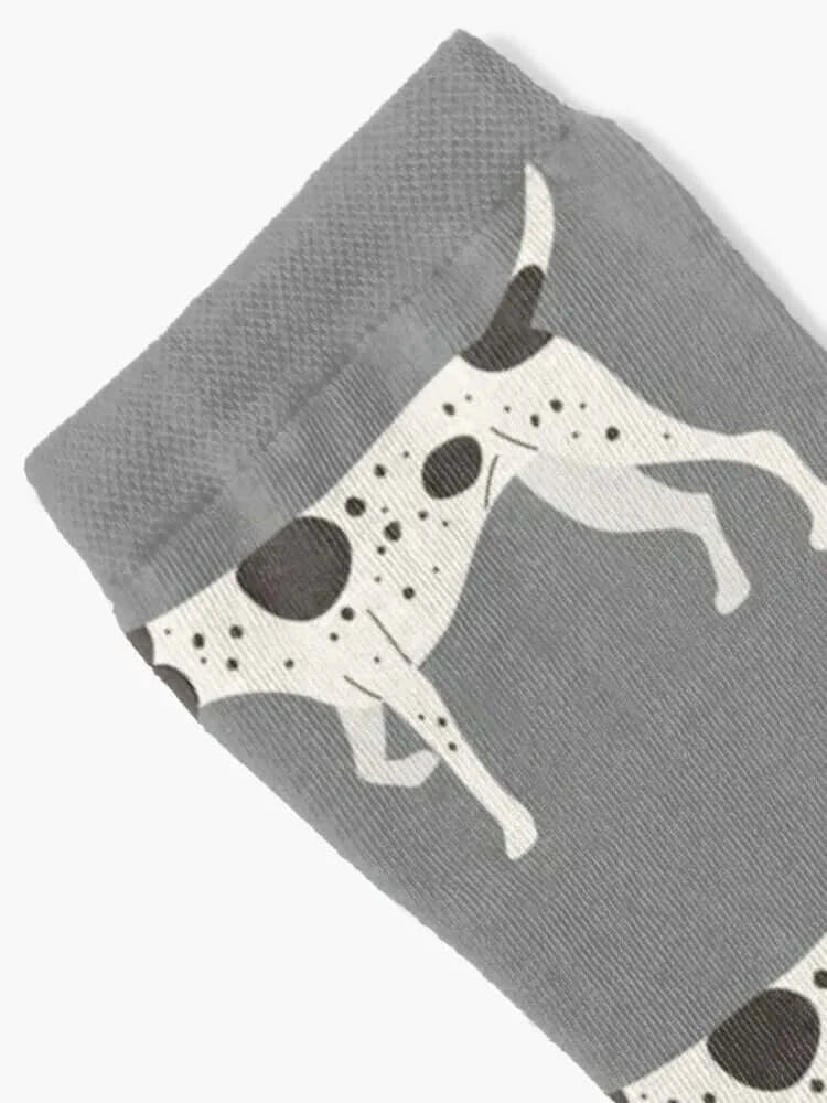 German Shorthaired Pointer Dog Pattern Socks