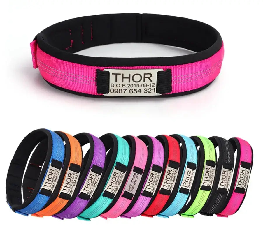 Personalized Premium Reflective Pet Collar 