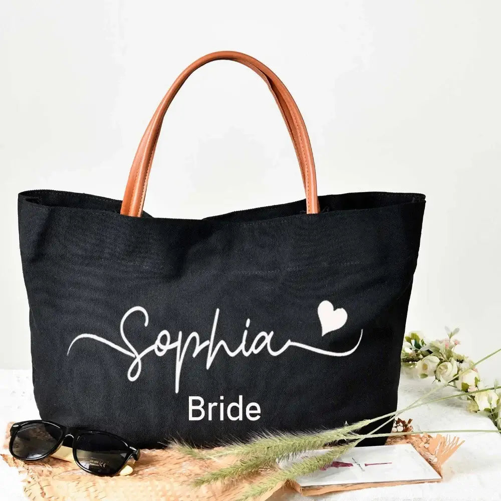 Personalized Tote Bags Bridesmaid Gifts Wedding