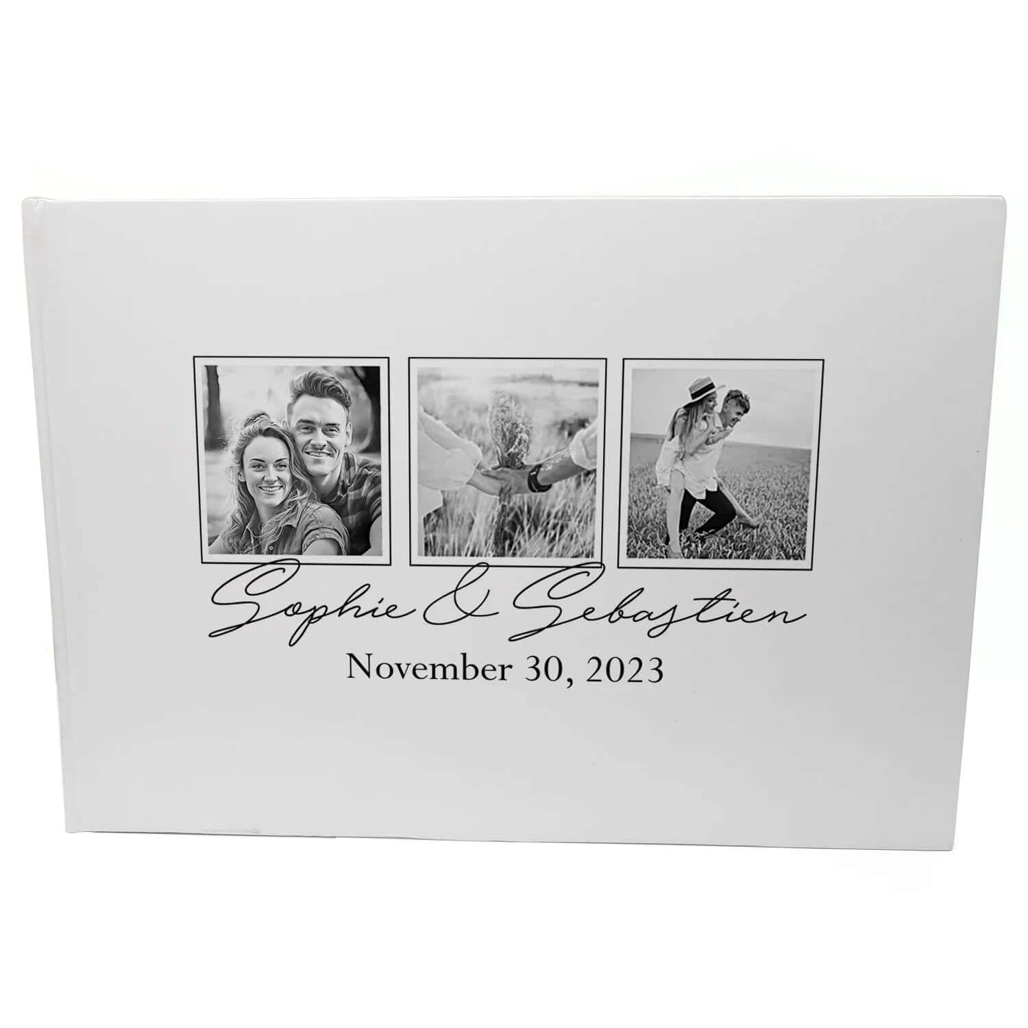 Custom Photo Guestbook Album for Wedding