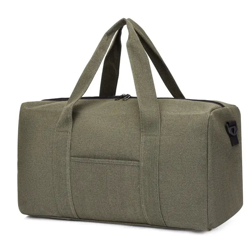 Personalized Large Capacity Canvas Travel Duffle Bag