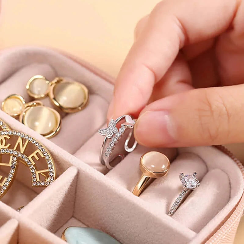 Custom Jewelry Box Personalized Travel Jewelry Case for Bridesmaid