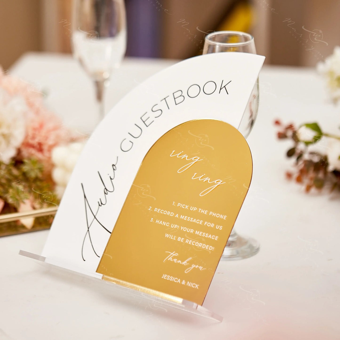 Wedding Audio Guestbook Sign