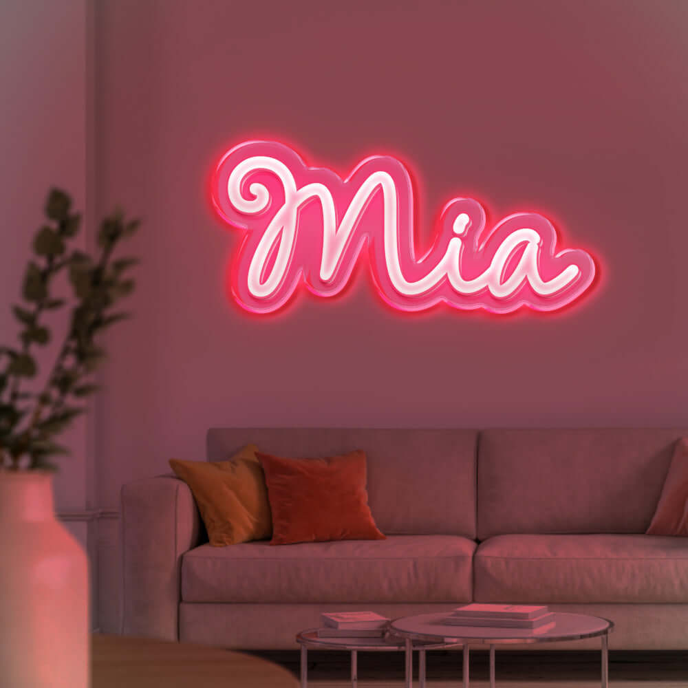 Personalized Name Neon Light Wall Decor