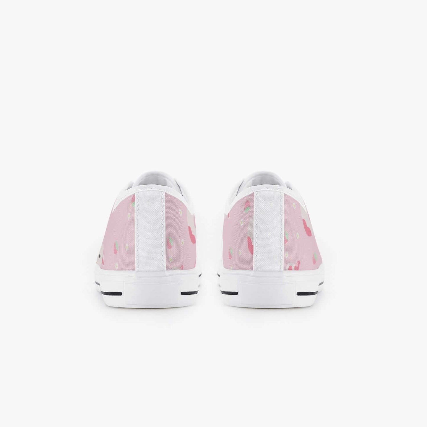 Girl's Strawberry Squishmallows Low Top Canvas Shoes Sneakers