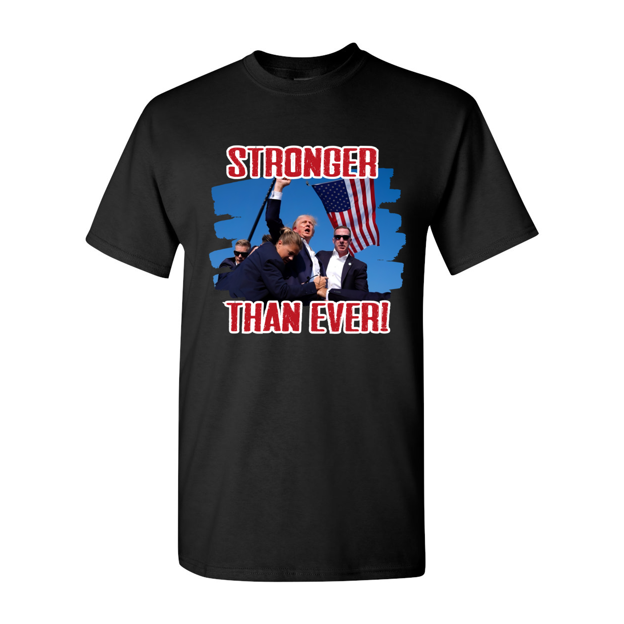 Trump MAGA Stronger Than Ever Graphic T Shirt