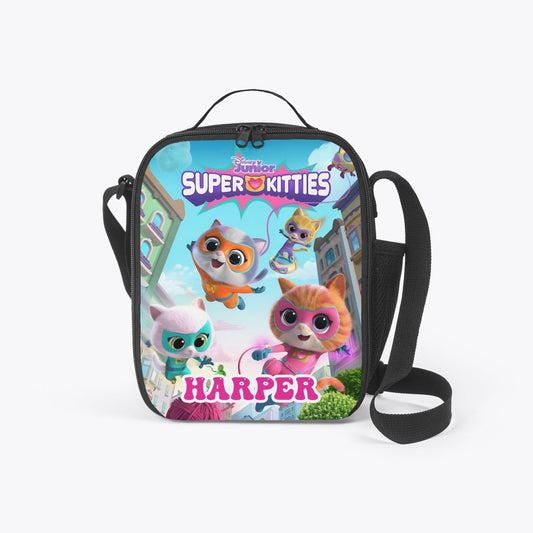 Personalized Custom Kitties Lunch Box Bag *See Listing for Matching Tumbler*