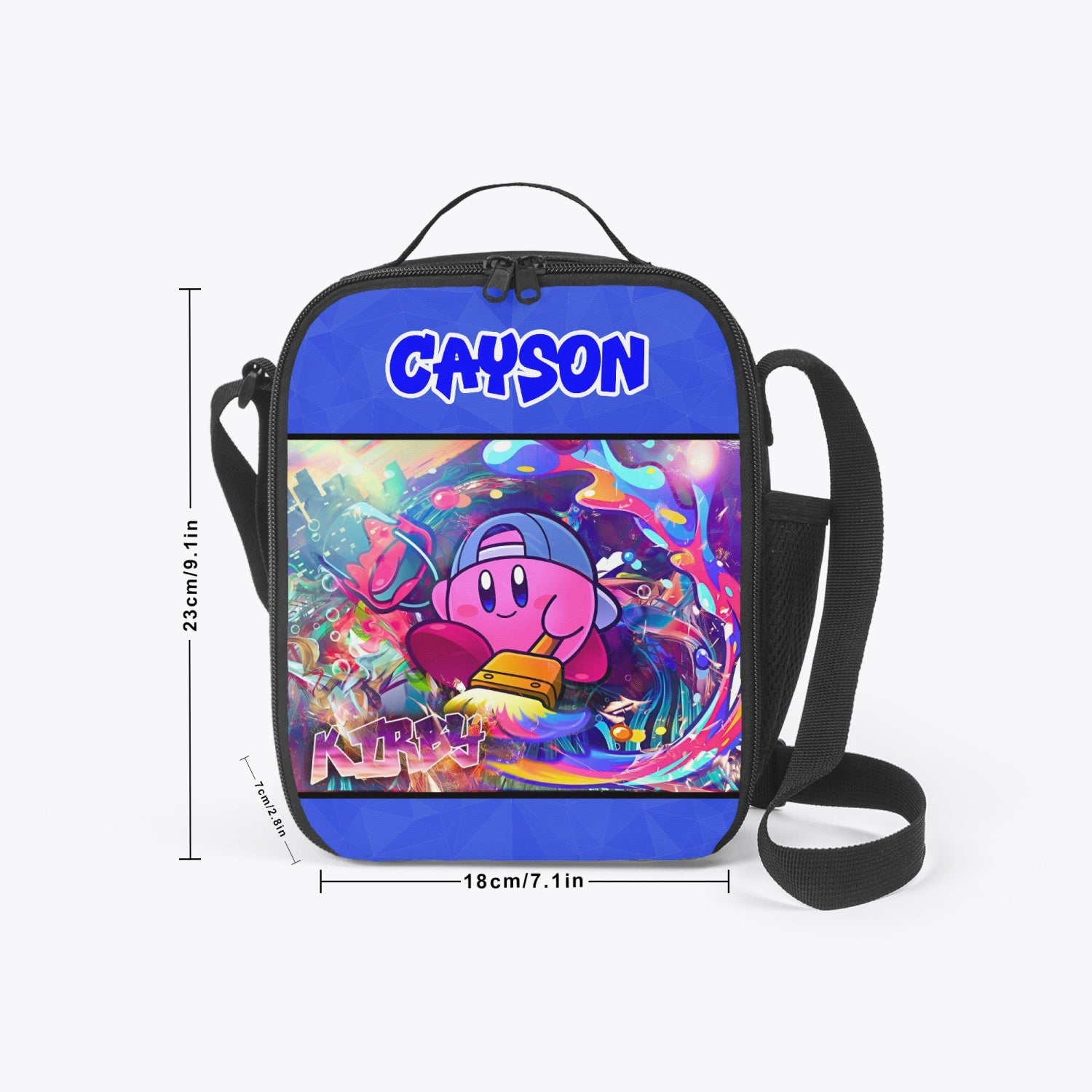 Personalized Custom Kirby Lunch Box Bag *See Listing for Matching Tumbler* - Premium New Arrival from JetPrint - Just $24! Shop now at giftmeabreak