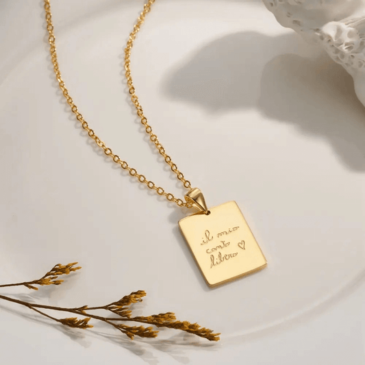 Custom Actual (Your Own) Handwriting Necklace