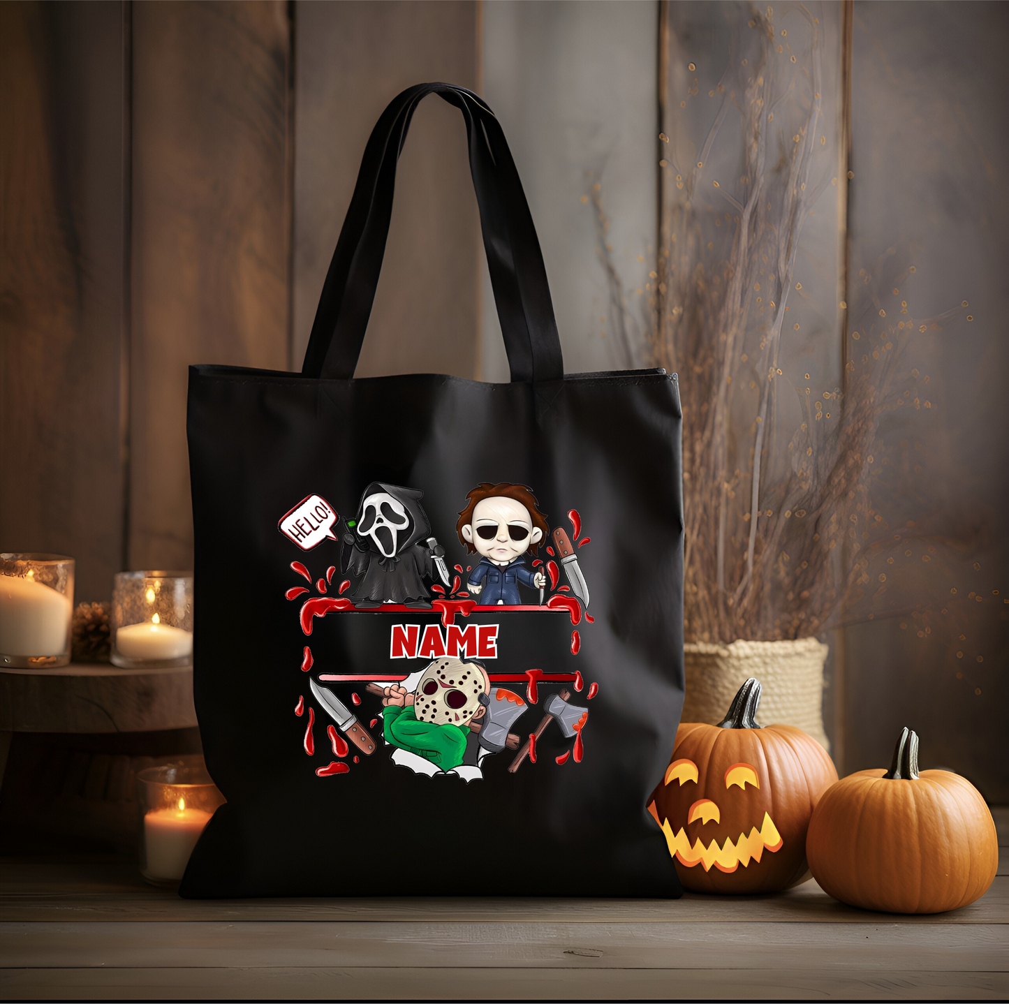 Personalized Trick or Treat Bags - Many Designs to Choose From!