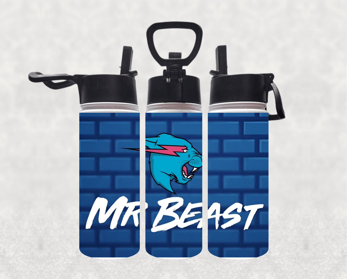 Personalized Mr. Beast YouTube 18oz Stainless Steel Water Bottle