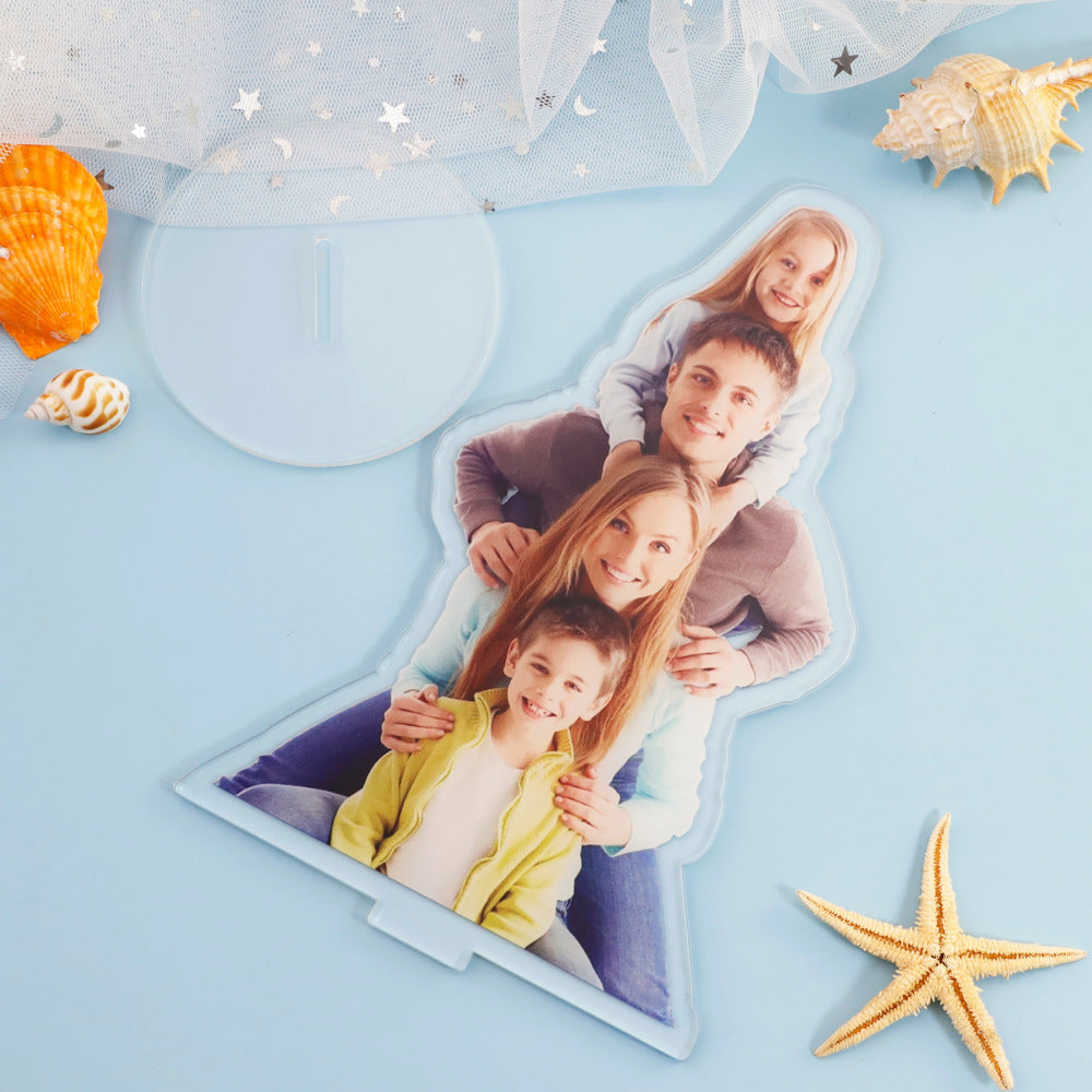 Personalized Family Memories Freestanding Acrylic Photo Block - Premium picture frame from Gift Me A Break - Just $16.19! Shop now at giftmeabreak