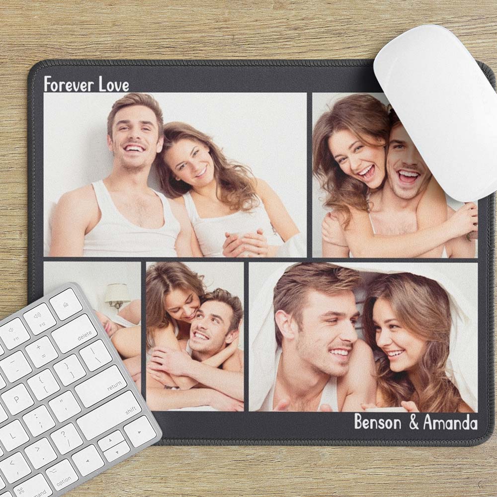 Personalized Custom Photo Gaming Mousepad with Name
