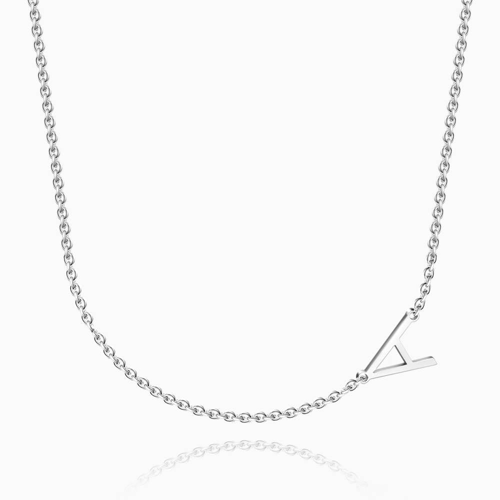 Personalized Custom Initial Necklace S925 Silver